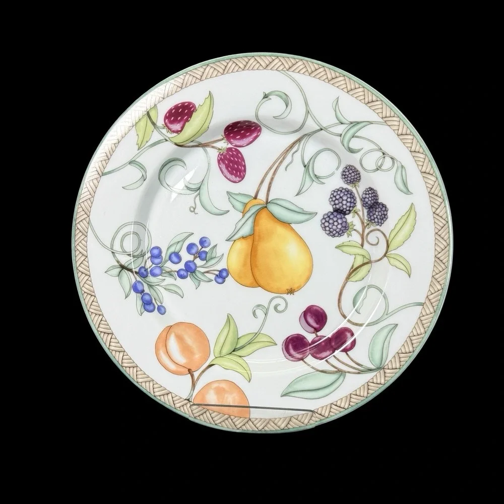 Dansk Umbrian Fruits Salad Plates Set‎ of 4 Portugal